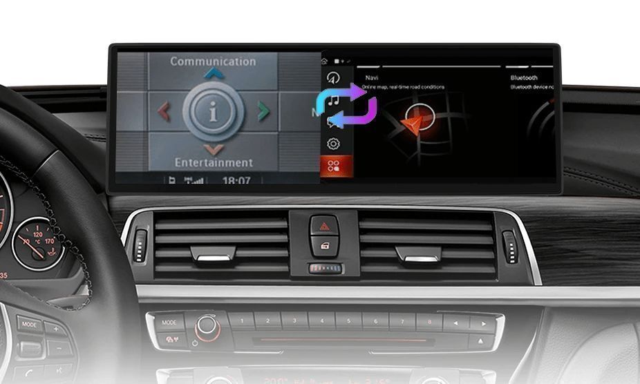 Radio Nawigacja Android 14,9" do BMW F30 F31/F32/F33/F34, 8GB i 128 GB