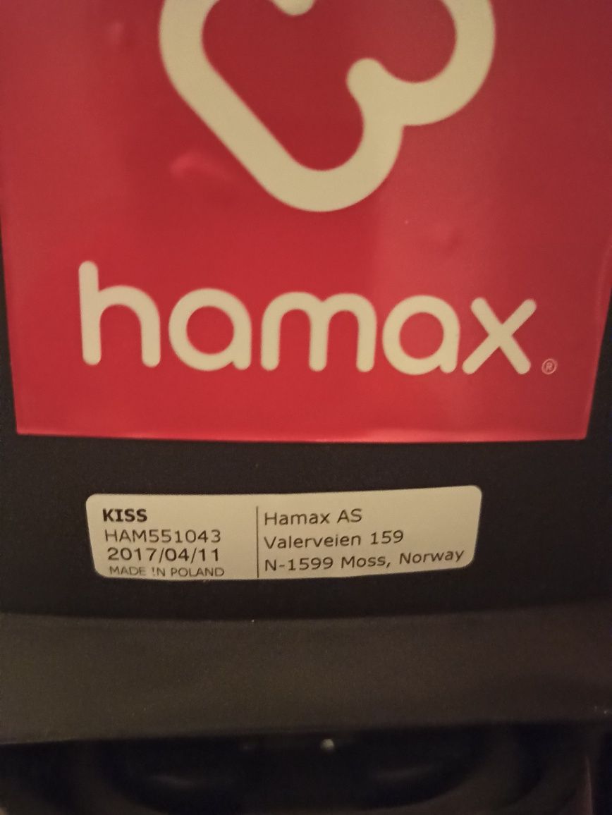 Fotelik rowerowy Hamax