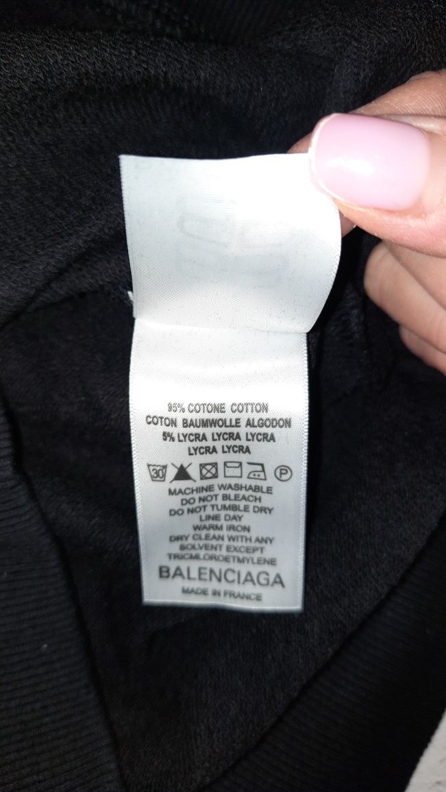 Женский свитшот кофта толстовка Balenciaga.  Новая!