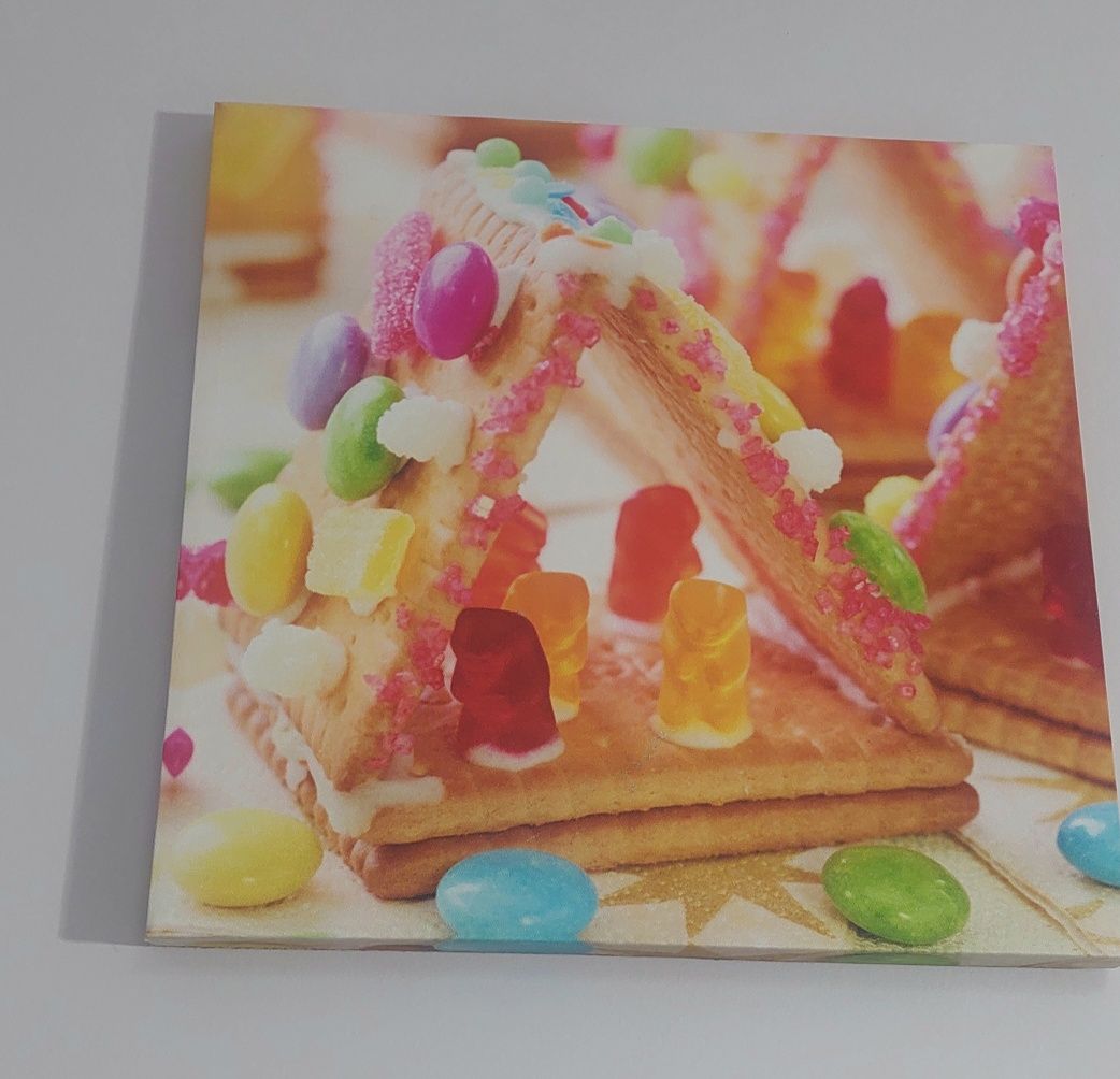 Quadros com motivos de doces