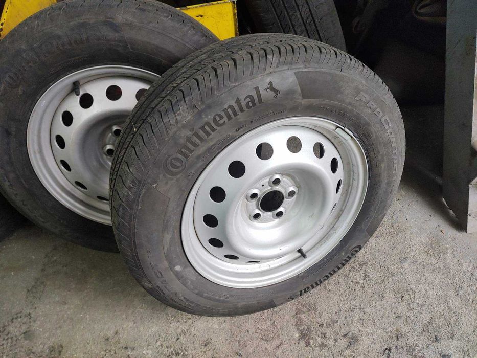 Диск в зборі R17x5x108 Ford Maverick +шина 225/65R17 Continental