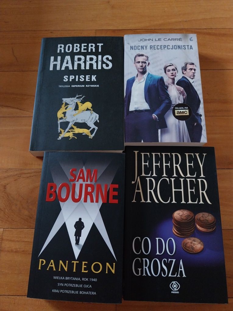 R.  Harris, J. Carre, S. Bourne, J. Archer książki