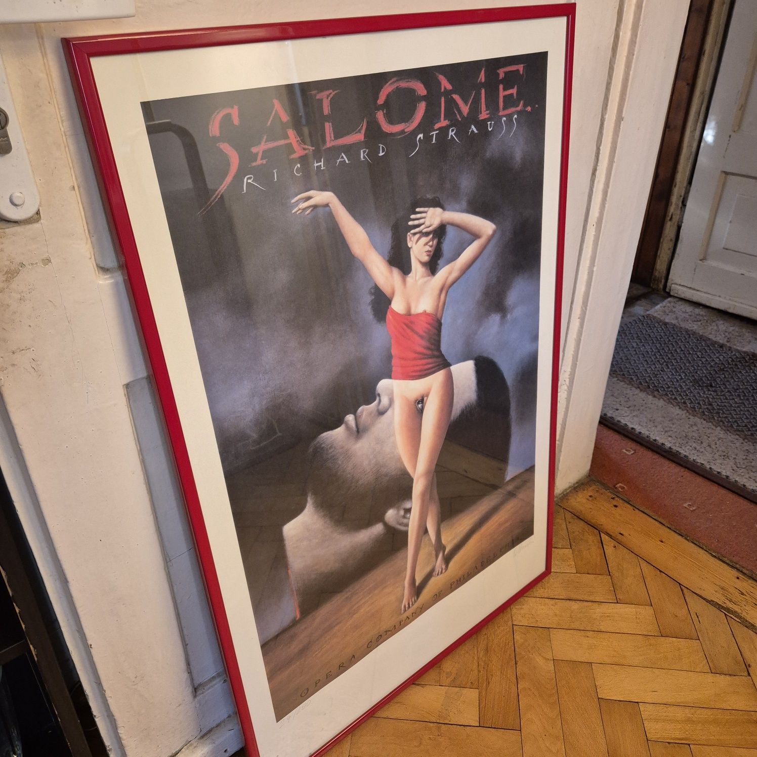 Oryginalny plakat Rafał Olbiński autograf odręczny limitowana seria