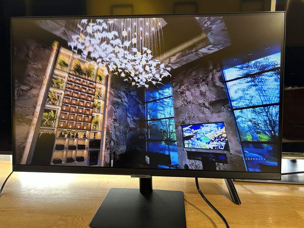 Телевізор-Монітор 27” Samsung Smart M5 S27AM500NR + голосовий пульт