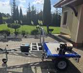 Przyczepa Motocamp na motocykl do kampera