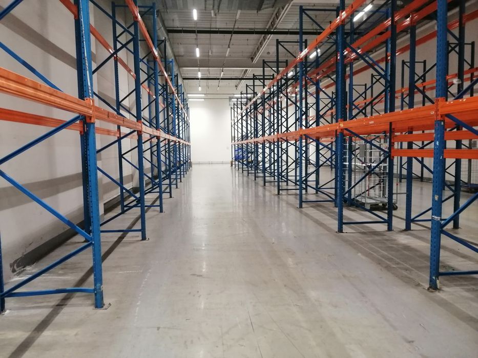 Regały magazynowe paletowe stow wysokiego składowania