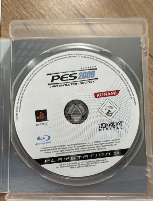 PES 2008  PS3.