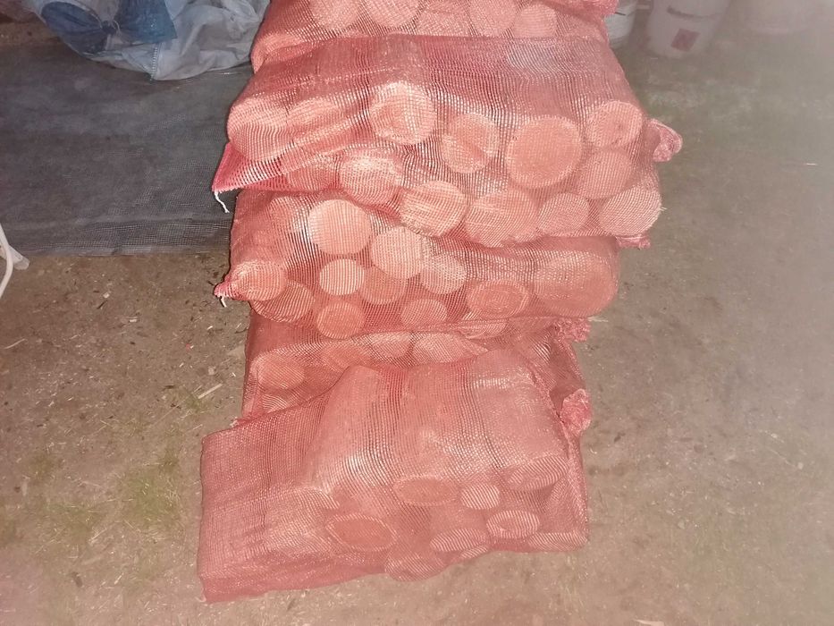 Drewno opałowe duzy worek