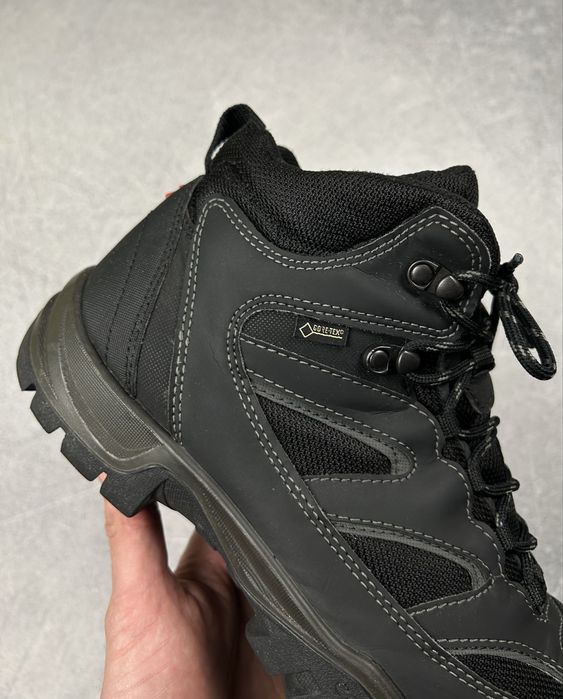 Ecco Gore Tex GTX (42) черевики чорні оригінал мембрана