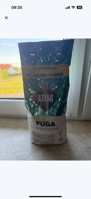 Fuga ceramiczna atlas popielaty 2kg