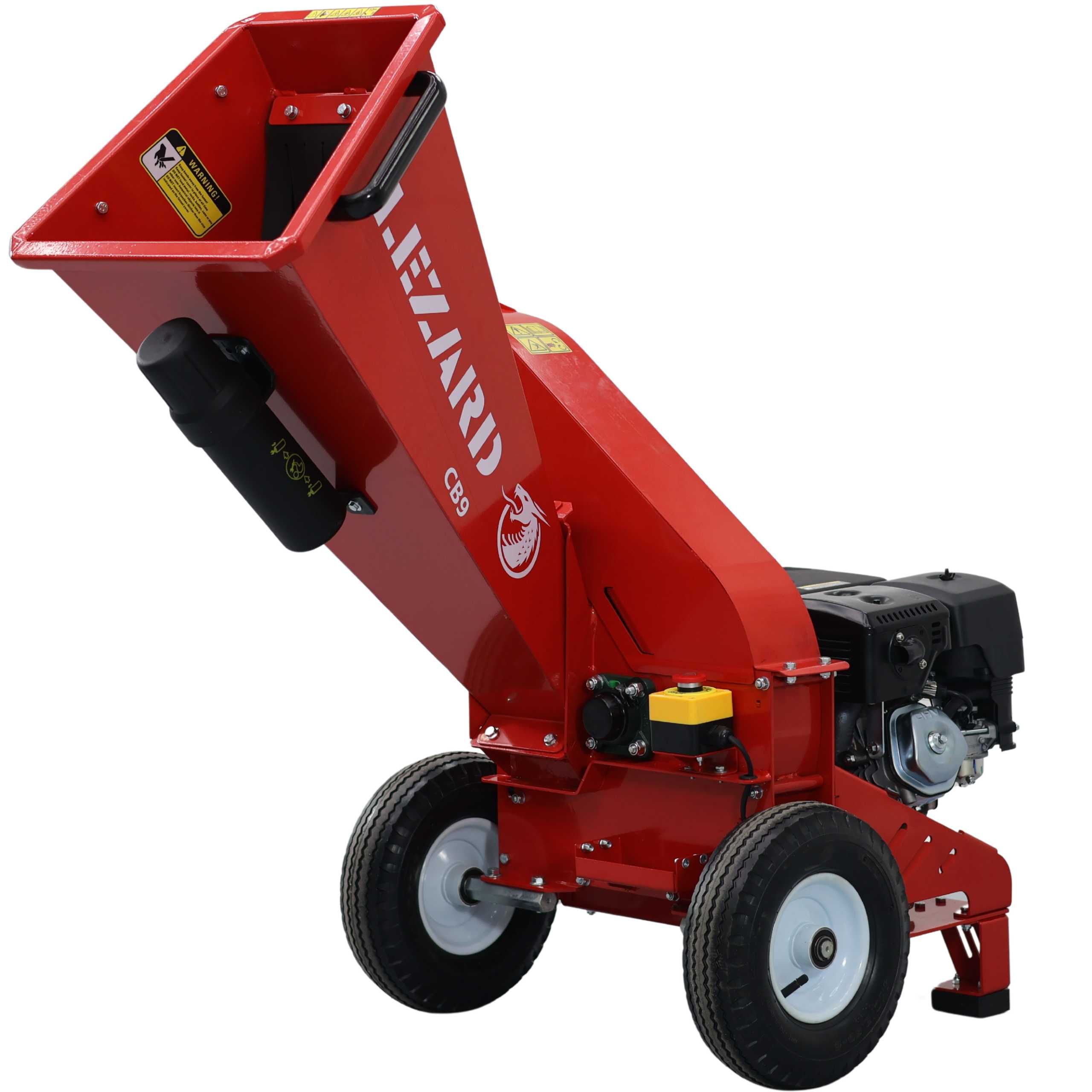 Rębak rozdrabniacz do gałęzi LEZARD CB9 Loncin 9KM 70-90MM + gratis