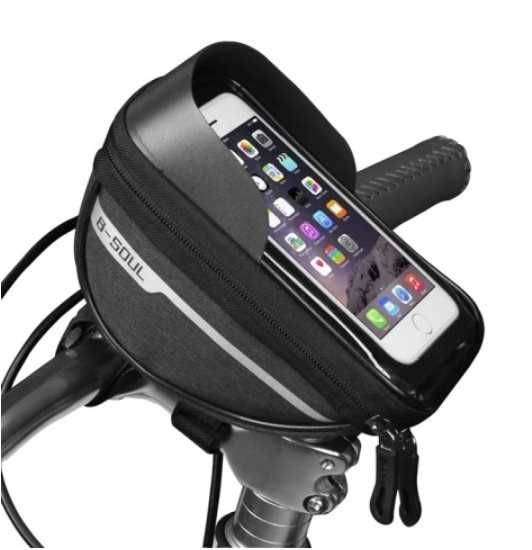 Sakwa na rower, na telefon, uchwyt, torba rowerowa, etui, wodoodporne