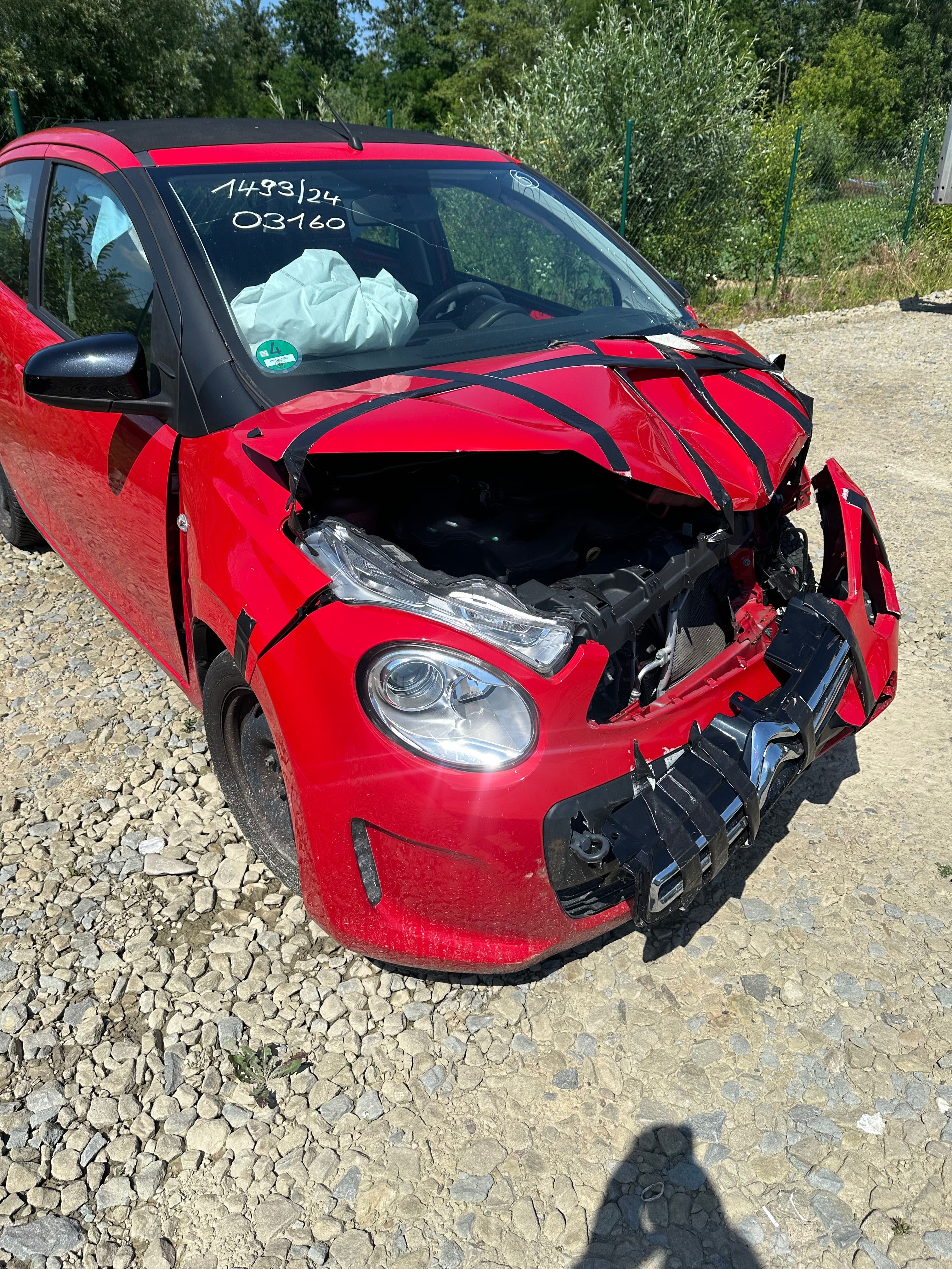 Citroen C1 uszkodzony