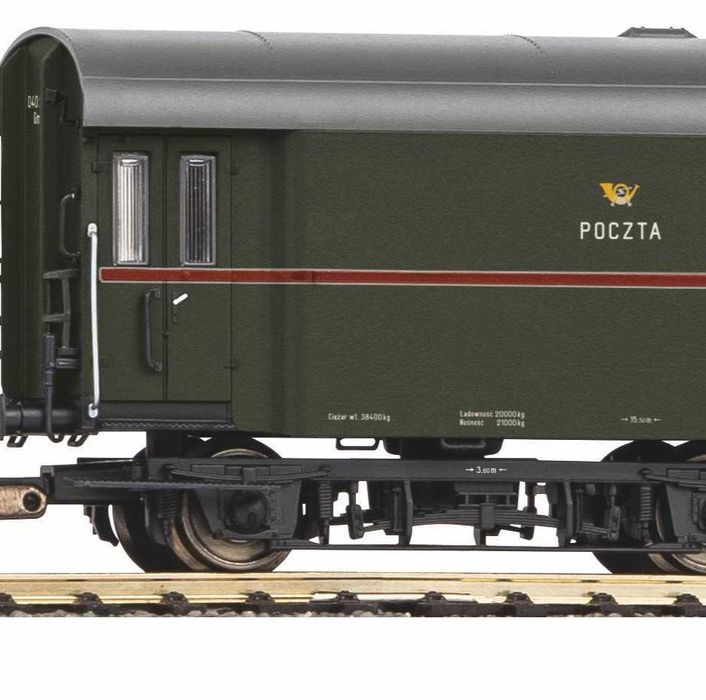 PIKO H0 (53308) - Wagon pocztowy PKP Ep. III