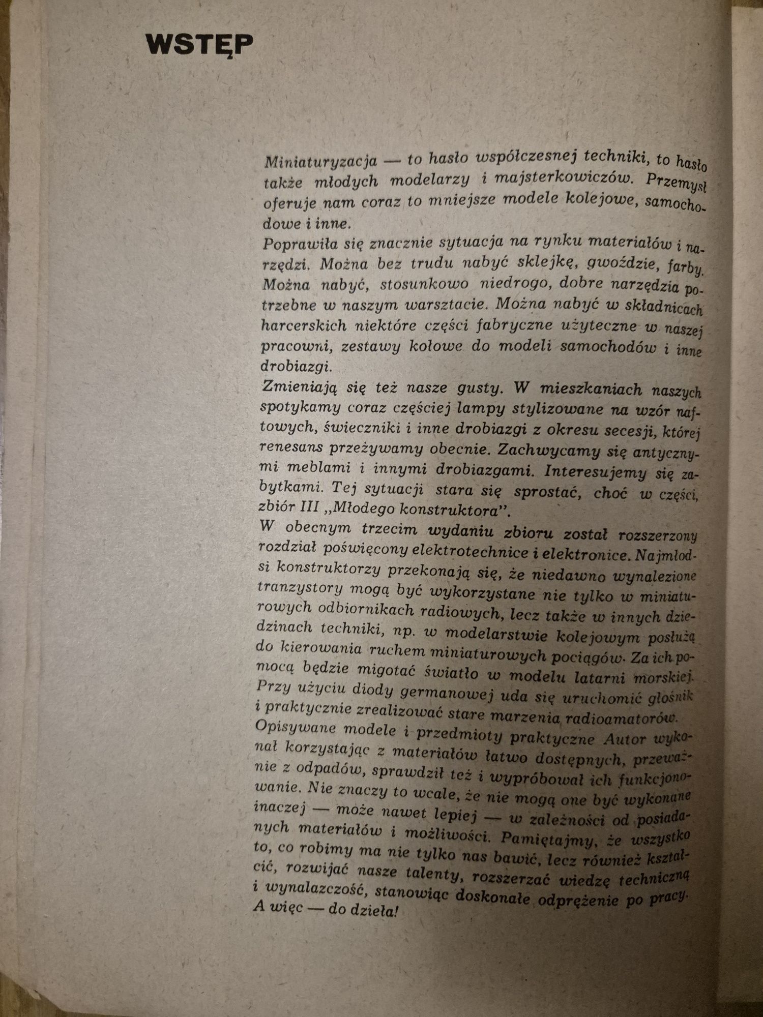 Młody konstruktor Janowski Ćwiczenia konstrukcyjne Demeter