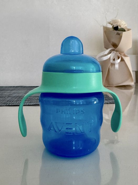 Чашка-непроливайка 6+