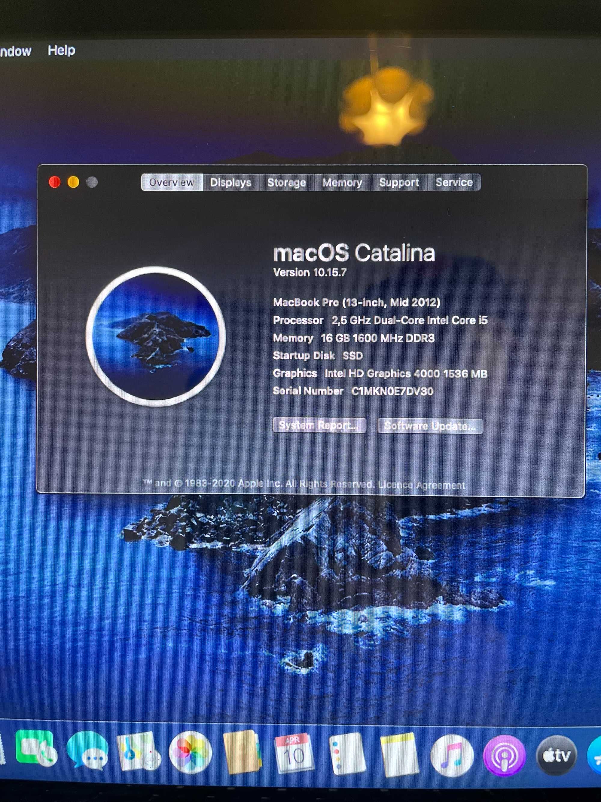 MacBook Pro 2012 – 16GB DDR3 Dual hard drive SSD