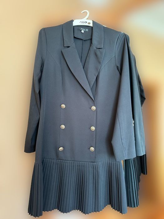 Плаття - піджак, чорне