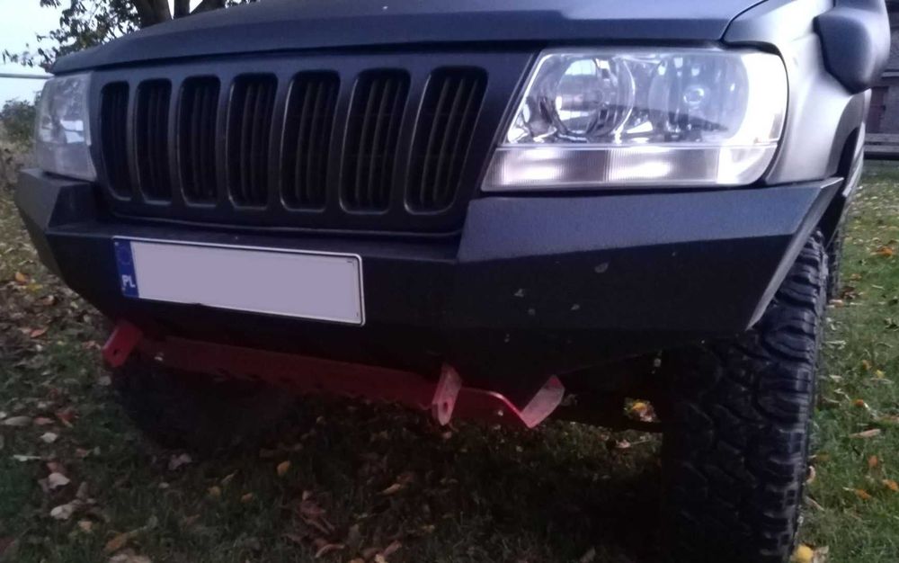Jeep Grand Cherokee WJ WG 1999 -2004 Zderzak Stalowy Przedni CZĘŚCI