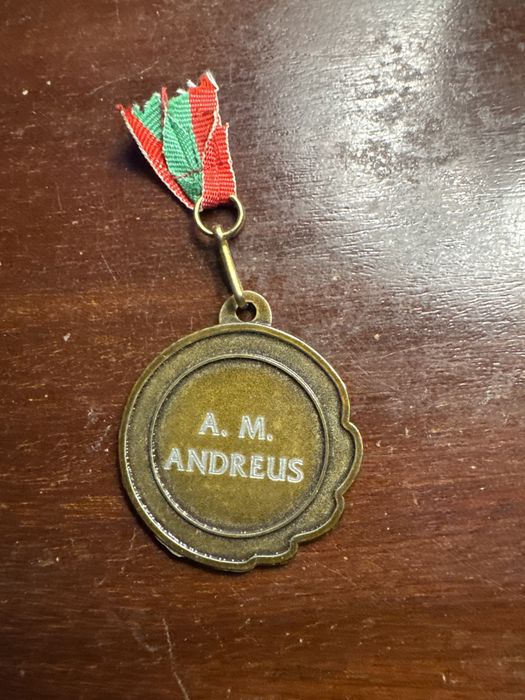 Medalha de Concurso de pesca A. M . Andreus sardoal