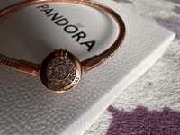 Bransoletka rose gold 18 Pandora