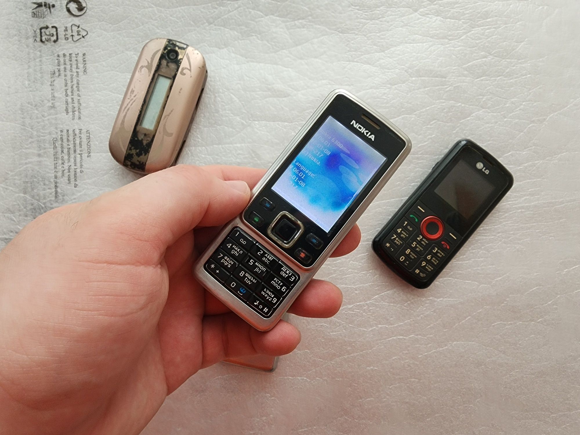 Nokia 6300.Работает.Лот.Б/У.