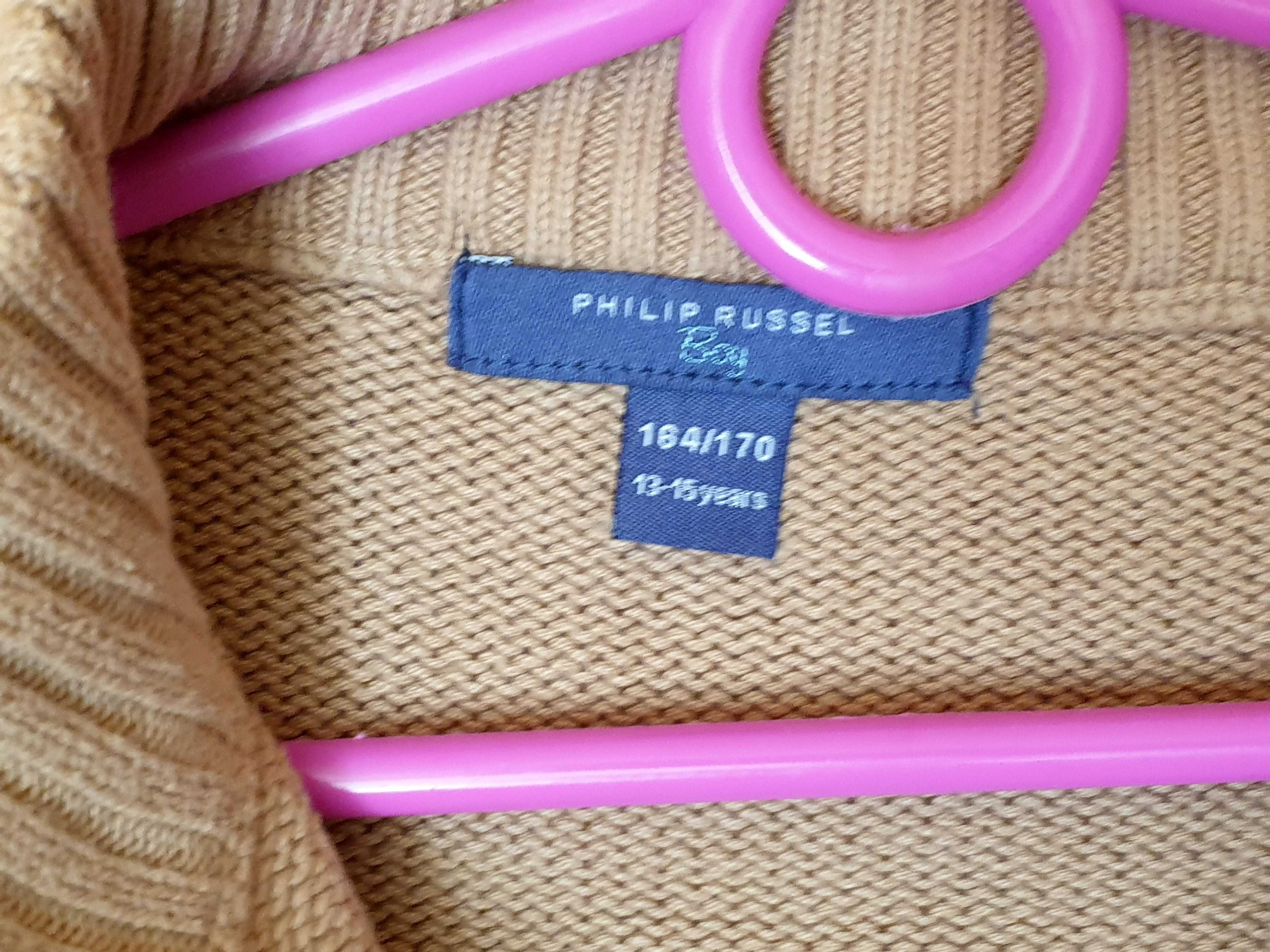 Philip Russel - beżowy sweter dla dziecka - 164-170 - 13-15 lat