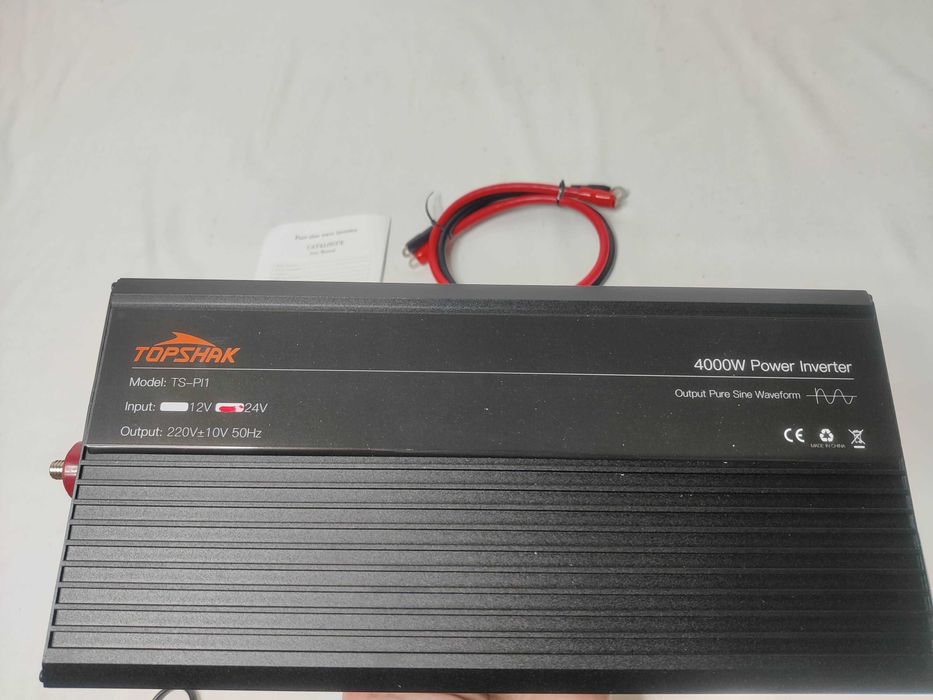 [NOVO] Inversor / Transformador 2000W/4000W [Onda Pura] [12V/24V]