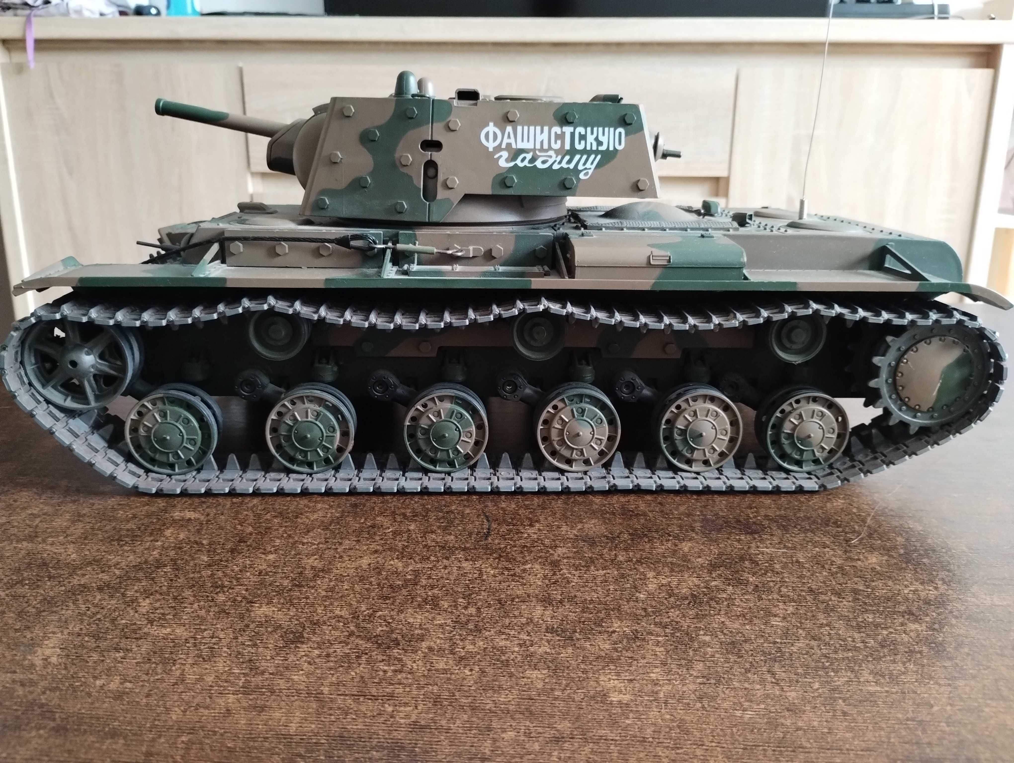 Czołg KW-1 RC w skali 1:16 wersja Metal 1/16