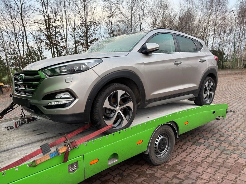 Hyundai Tucson Uszkodzony, Silnik odpala, Sprowadzony z Niemiec, Bogate wyposażenie