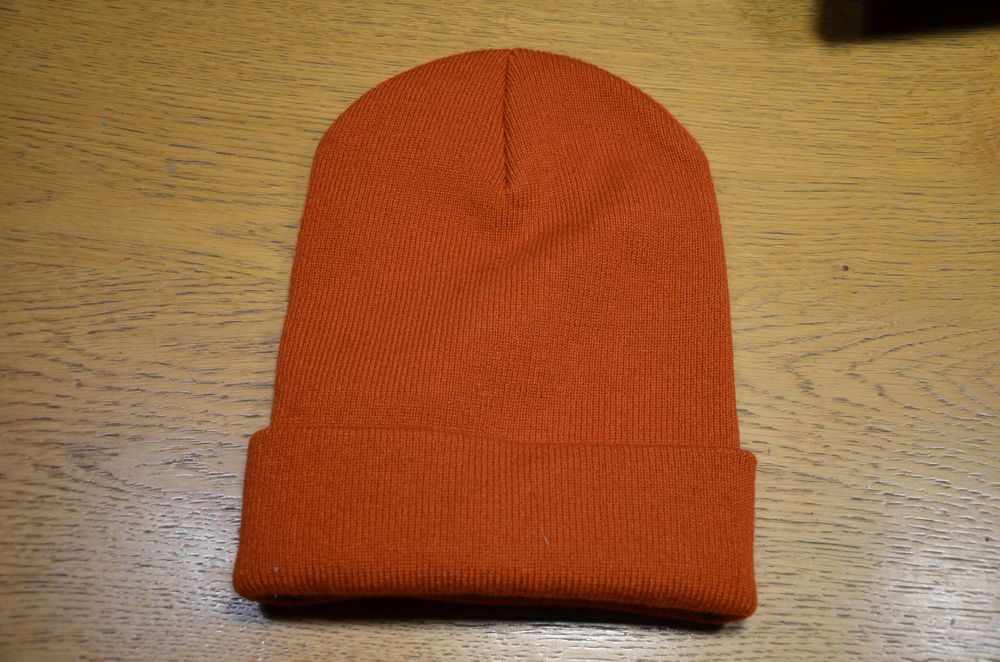 czapka męska Carhartt pomarańczowa