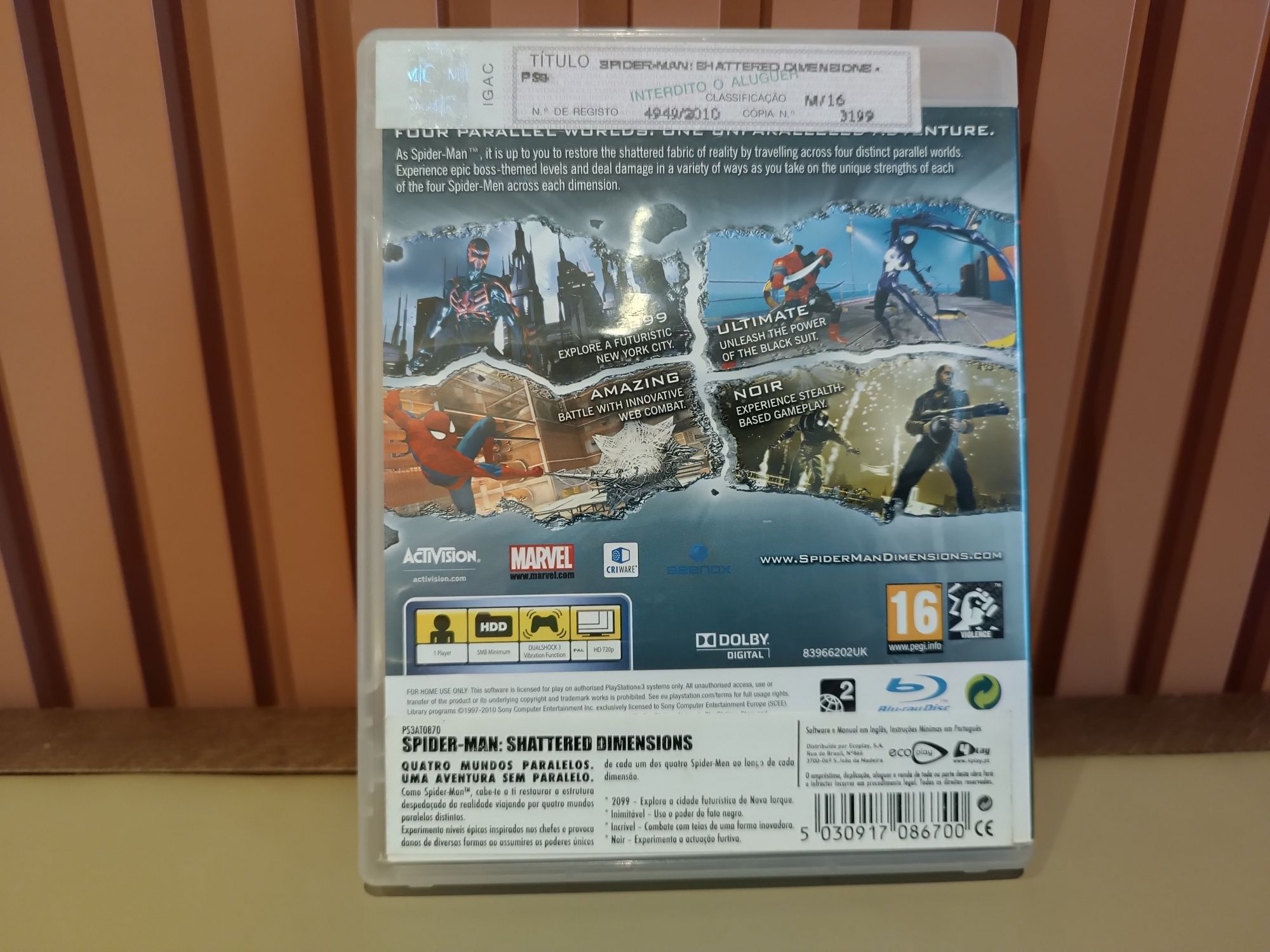 Spider-Man Shattered Dimensions (PS3)