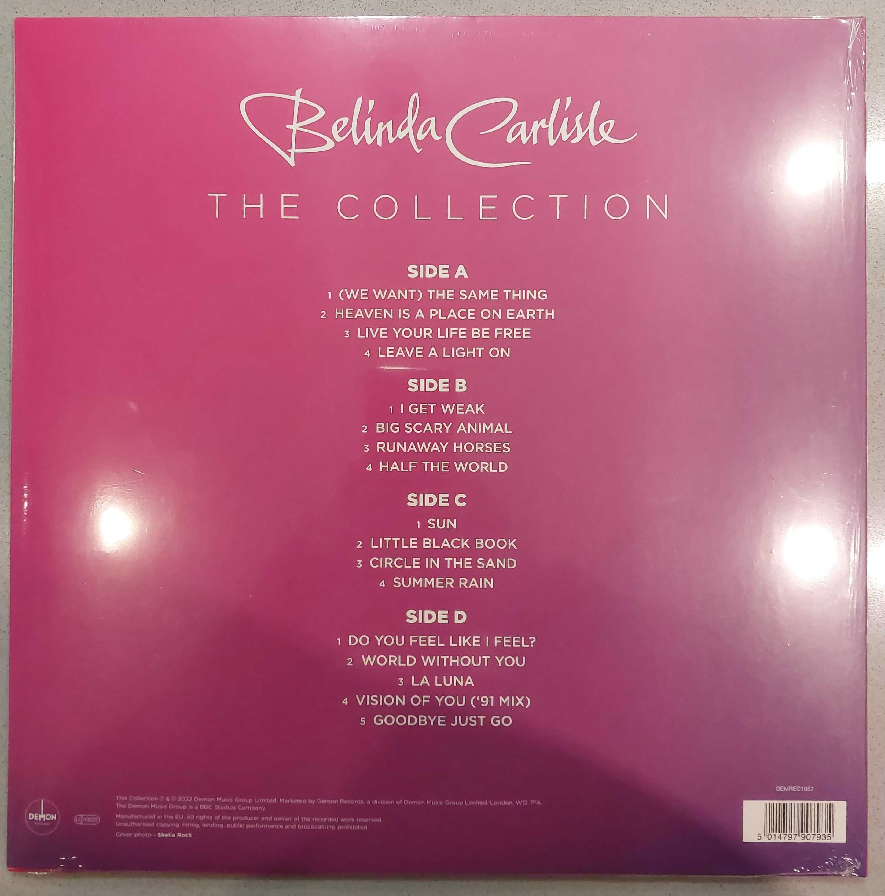 Belinda Carlisle The Collection Best Winyl Vinyl 2LP nowa w folii