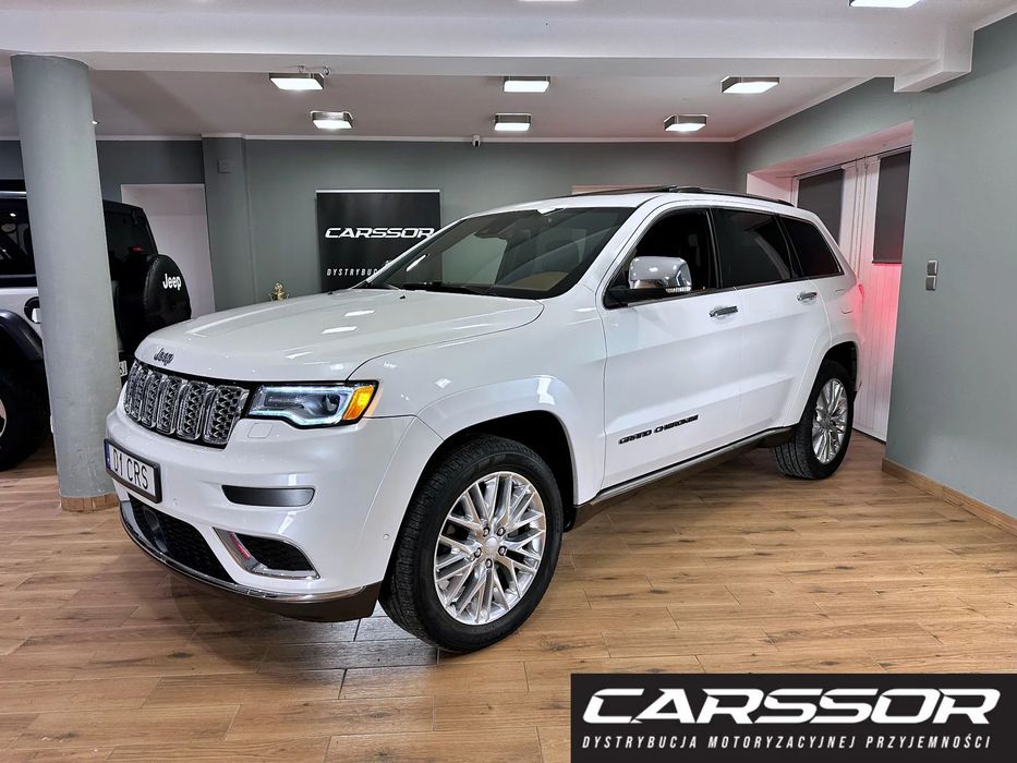 Jeep Grand Cherokee Summit Ekrany Skóra koniakowa  Nappa 3.6 v6 +LPG