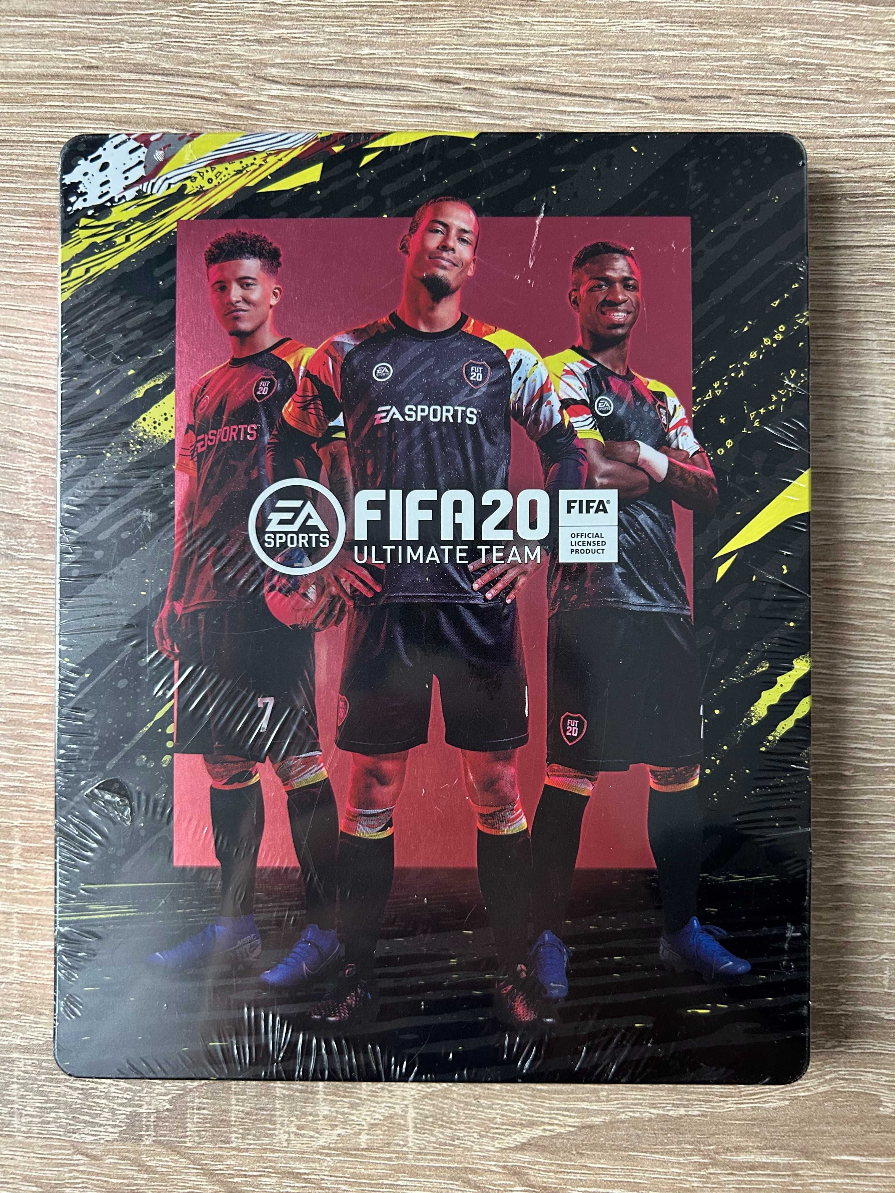 FIFA 20 - Steelbook (BEZ GRY) - NOWY, FOLIA