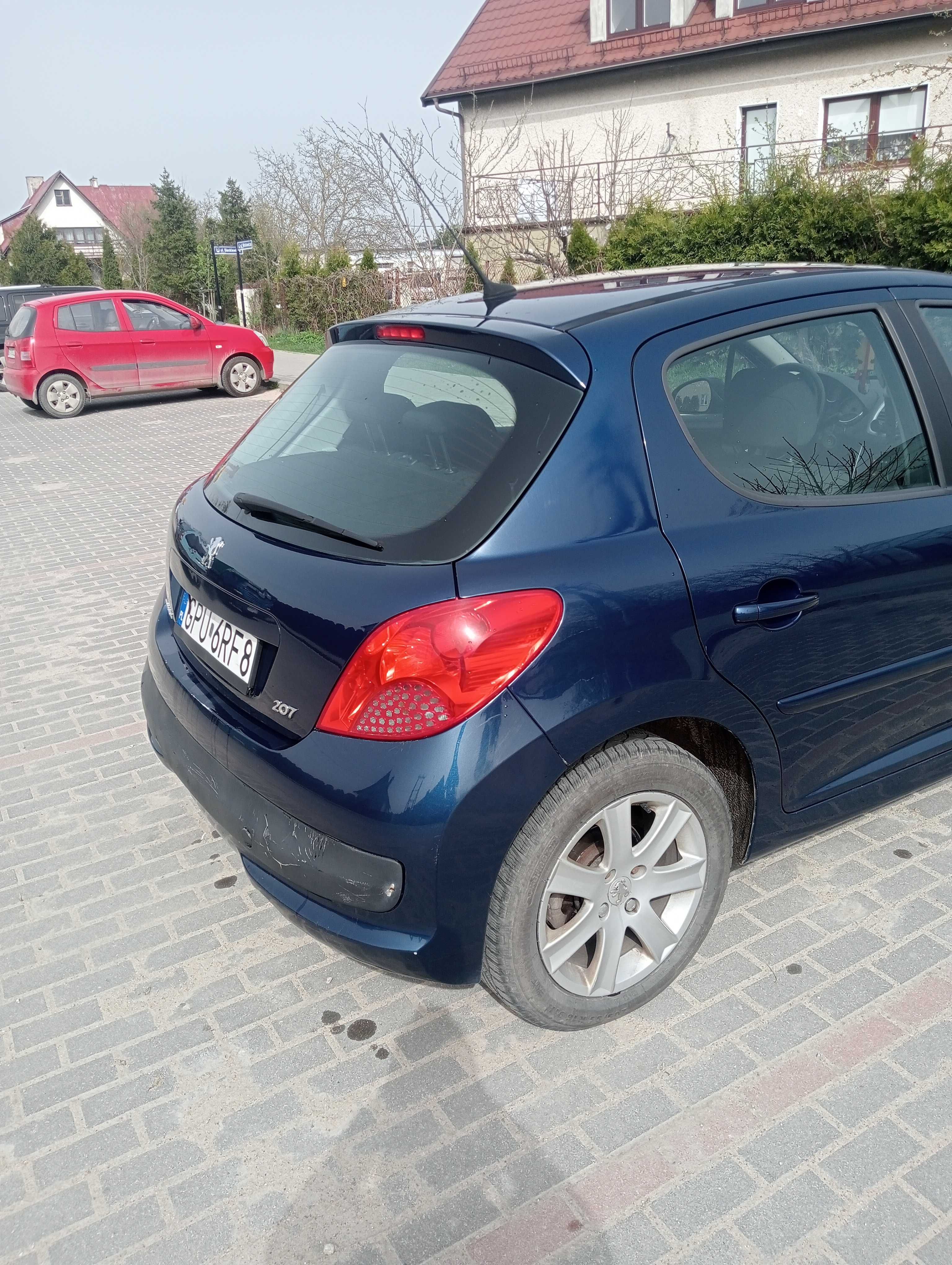 peugeot 207  1.6 benzyna i lpg 2007r.