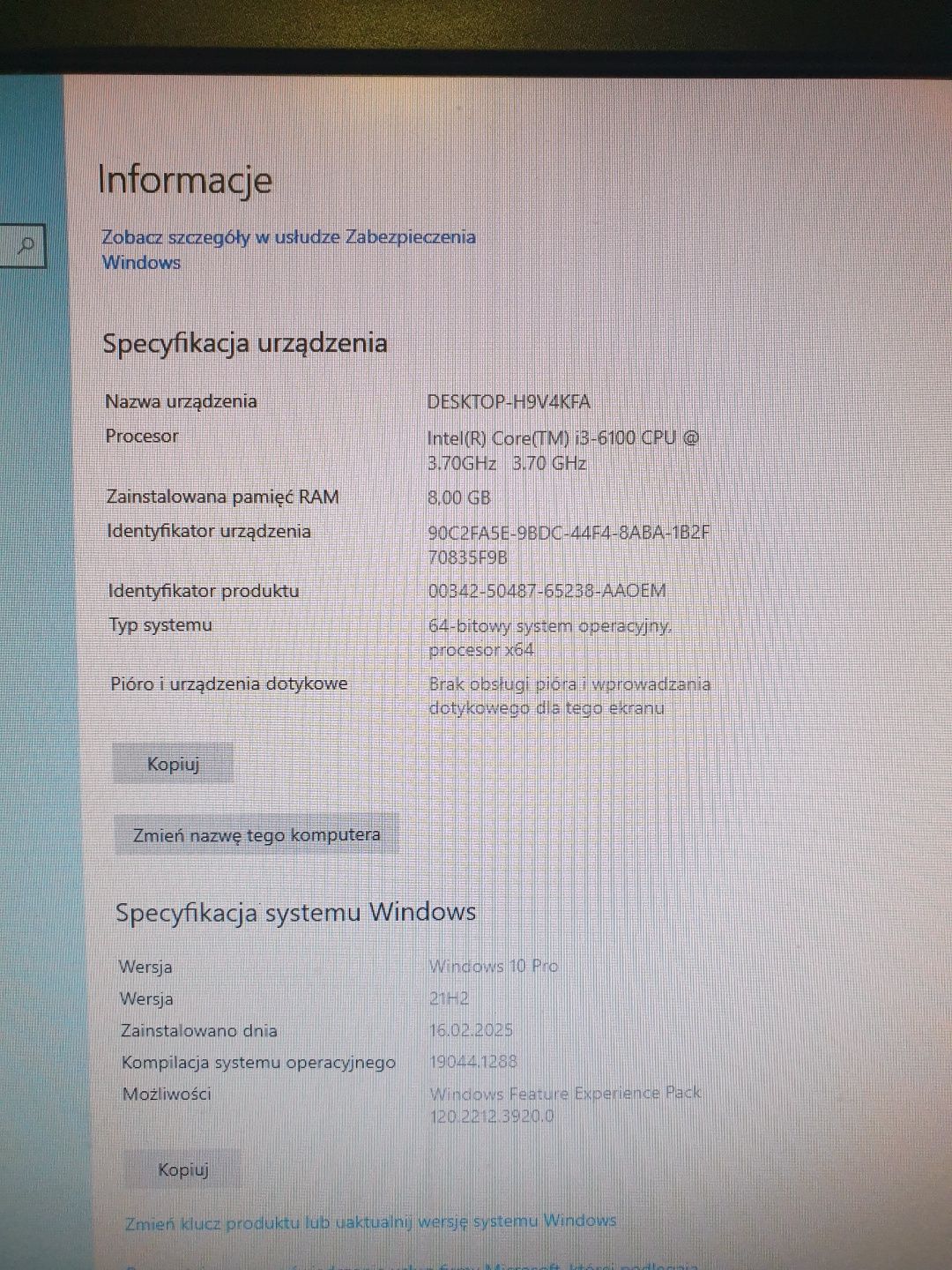 Dell Vostro 3650 Ssd I3 stan bdb