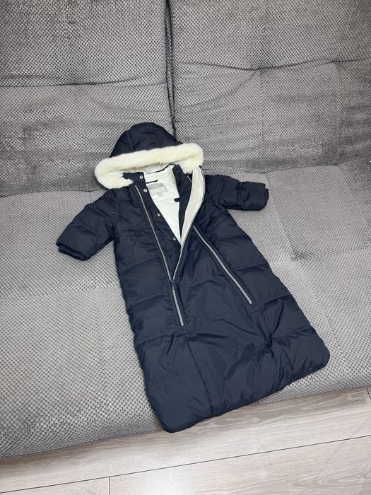 Зимний комбинезон /конверт Chicco  на пуху 6-9 мес