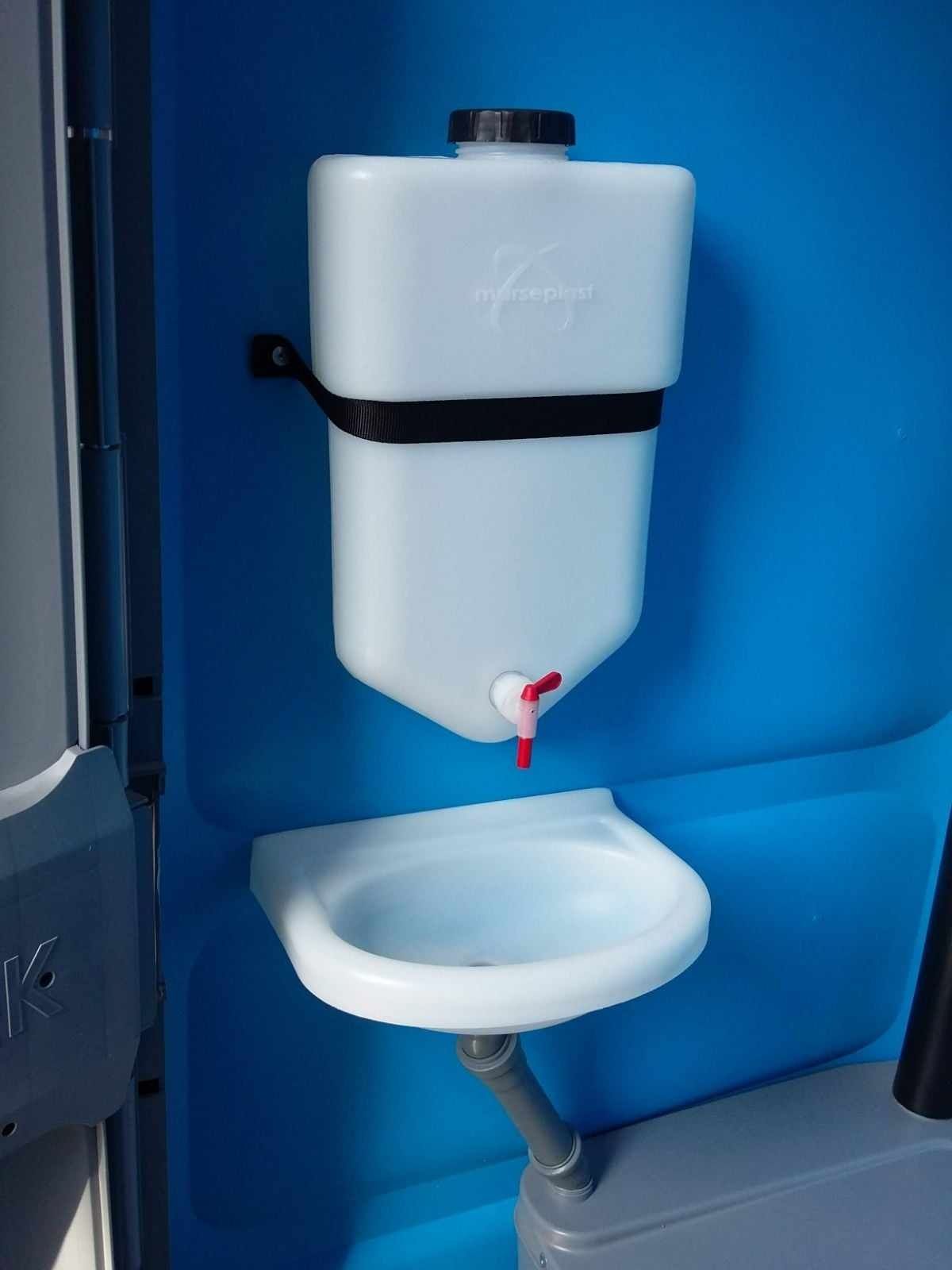 Toaleta przenośna Nowa na działkę budowę