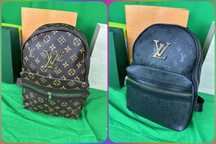 Plecak Louis Vuitton duzy nowy logowany monogram podrozny premium