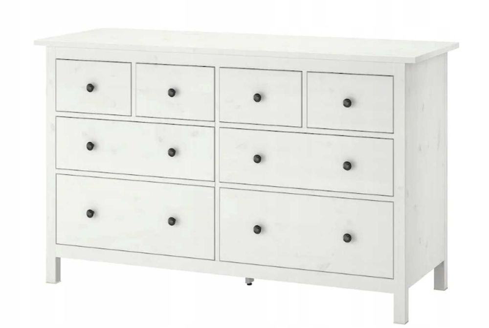 IKEA HEMNES Komoda, 8 szuflad, biała bejca, 160x96 SPRZEDAM