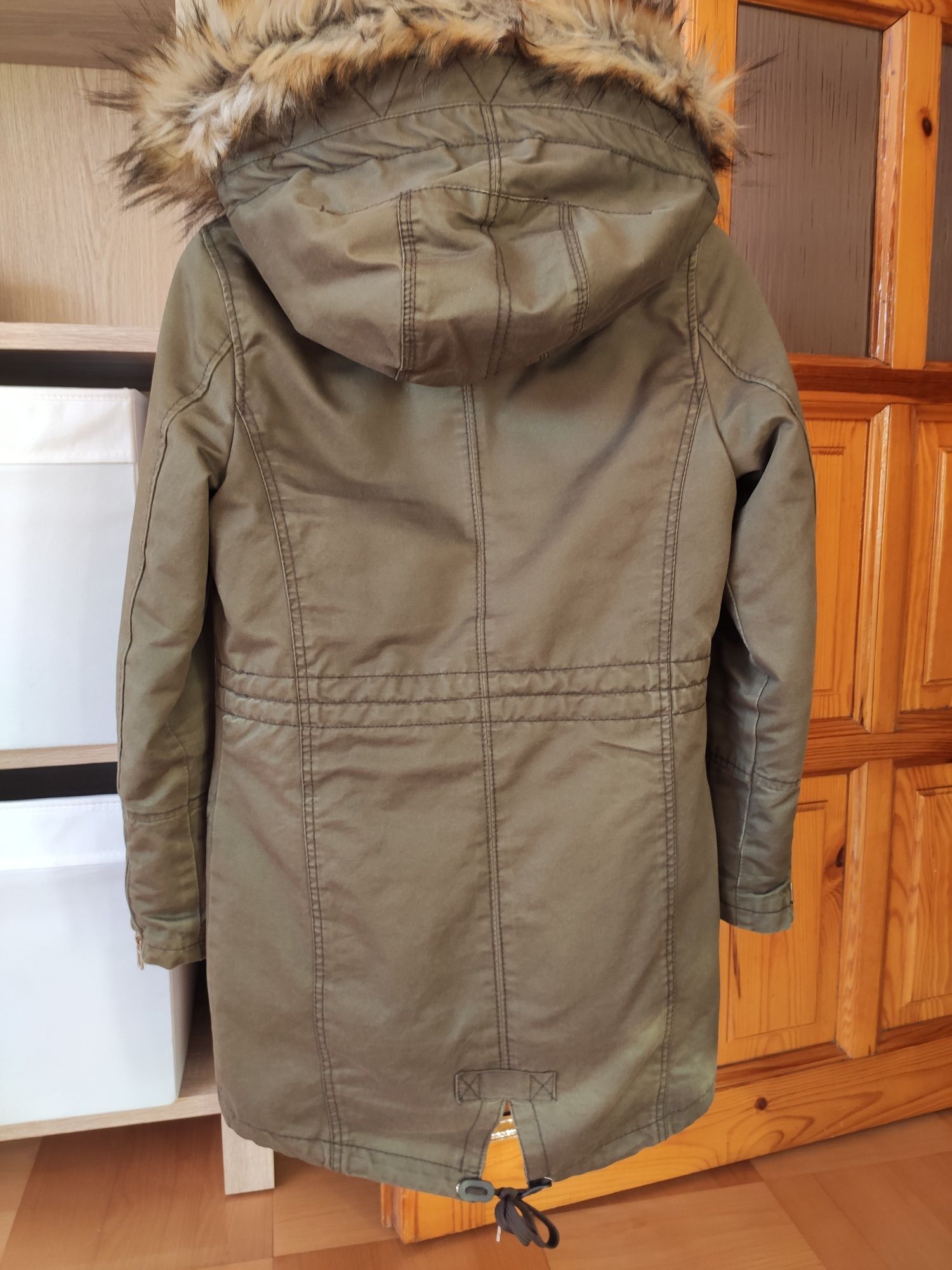 Kurtka zimowa parka Bershka rozmiar XS