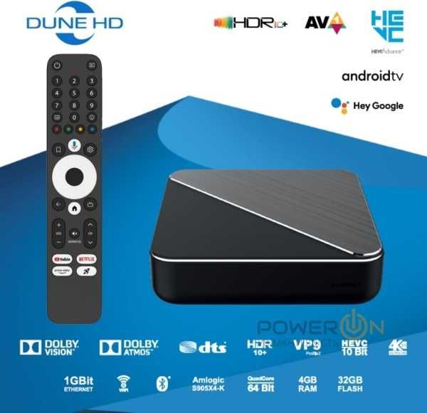 Dune HD SmartBox 4K Plus медиаплеер/Android Smart TV