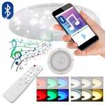 Plafon LED RGB lampa sufitowa 62W 38cm GŁOŚNIK BLUETOOTH +pilot