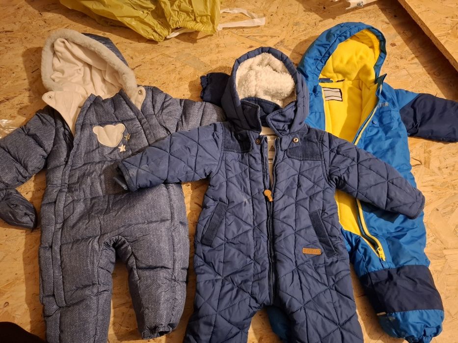 Sprzedam jesienno- zimowe kombinezony dla dzieci