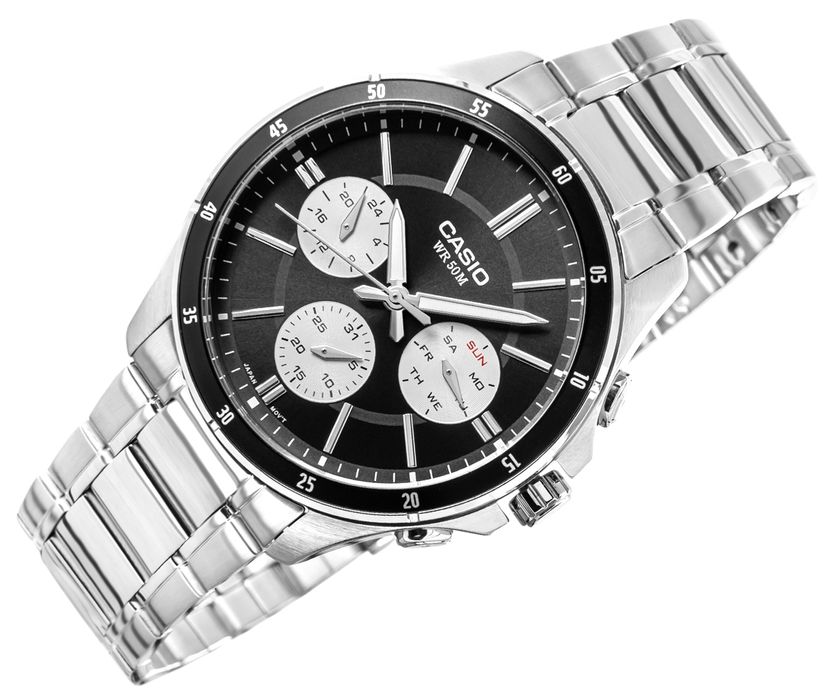 zegarek męski casio mtp-1374d-1a3vdf + box