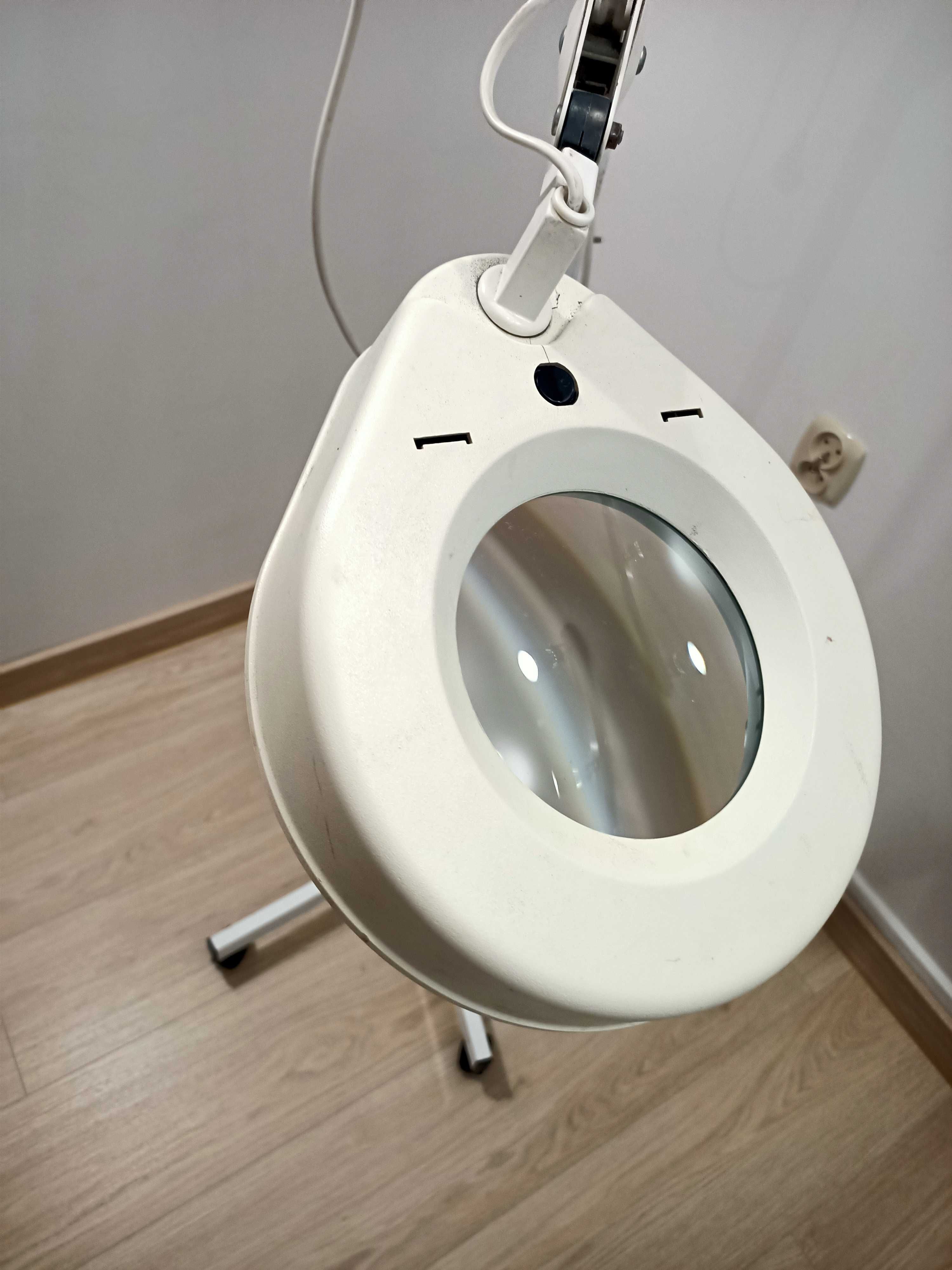 Sprzedam starą lampę, lupę kosmetyczną
