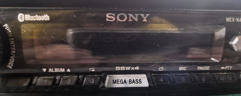 Radio Sony  com Bluetooth
