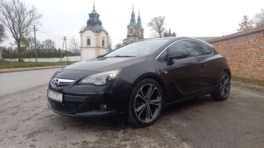 Opel Astra Astra GTC 1,6 T Półskóra, Klimatronic, I wł w kraju 2023, BEZWYPADKOWA