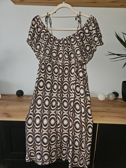 Luźna sukienka wiskoza H&M